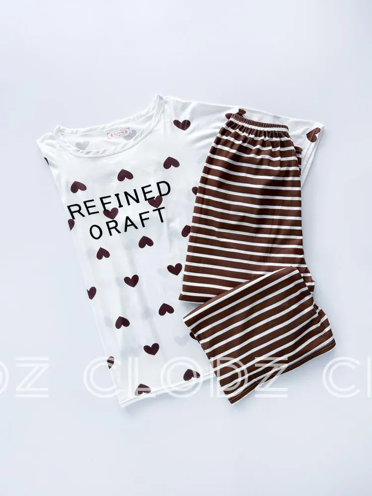 ست راحتی سه تکه طرح راه‌راه